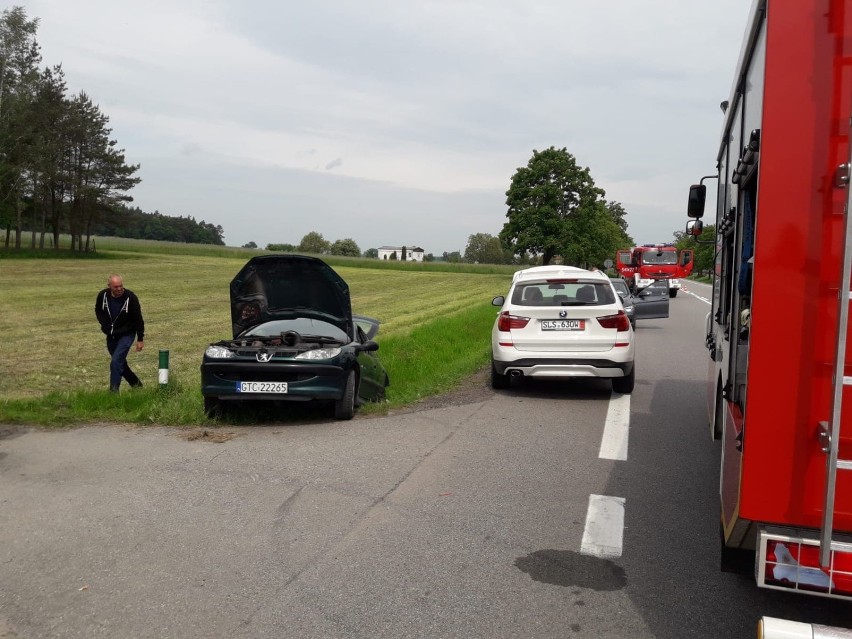 Tczew: wypadek w Subkowach. Jedna osoba ranna 