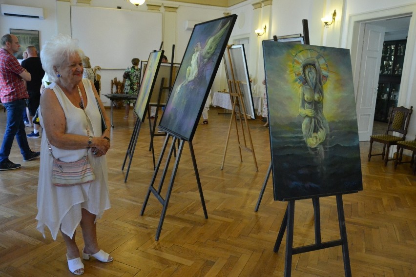 Otwarcie wystawy rzeźby i malarstwa Stanisława Głowackiego