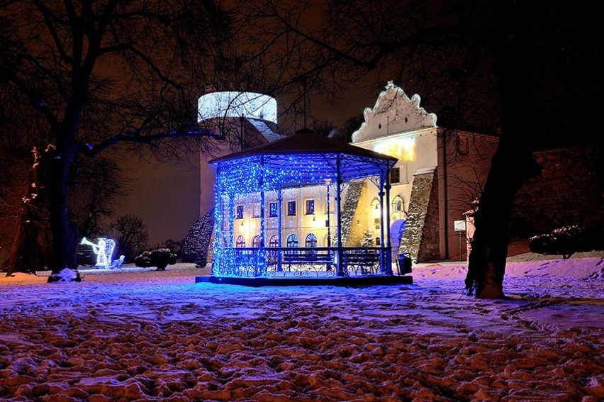 Zima na Wzgórzu Zamkowym w Przemyślu. Zdjęcia internauty Jarosława Piaseckiego