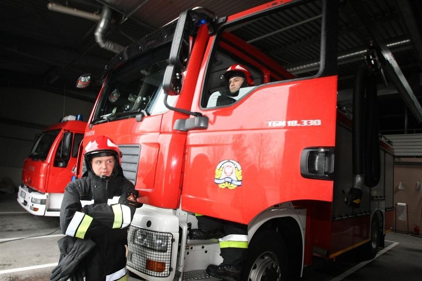 Według  strażaków, wóz wymagał szybkiej naprawy w związku ze...