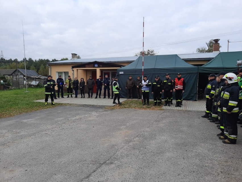 Ćwiczenia zgrywające jednostek OSP i służb powiatu świdnickiego odbyły się na terenie gminy Trawniki