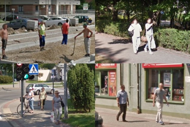 Pojazdy firmy Google od lat fotografują ulice Tarnobrzega, a opcja street view ułatwia odnalezienie się w konkretnych adresach i poruszanie się po ulicach podczas podróży w mało znane miejsca. Opcja osi czasu pozwala natomiast sprawdzić, jak zmieniły się poszczególne miasta i ich ulice na przestrzeni lat. Zdarza się też, że kamera Google'a zaskakuje przechodniów w nietypowych sytuacjach. Na kolejnych slajdach zobaczysz zdjęcia ludzi uchwyconych w Google street view na tarnobrzeskich ulicach.

Szczegóły na kolejnych slajdach >>>