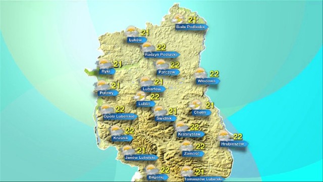 Pogoda w woj. lubelskim we wtorek, 29 kwietnia