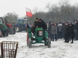 Tak wyglądał I Kujawsko-Pałucki Zimowy Wyścig Ciągników w Wielowsi. Archiwalne zdjęcia