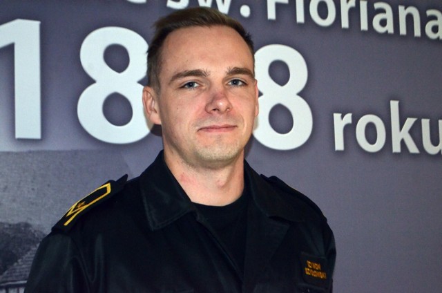 Młodszy aspirant Szymon Szydłowski to od 1 grudnia nowy oficer prasowy PSP w Głogowie