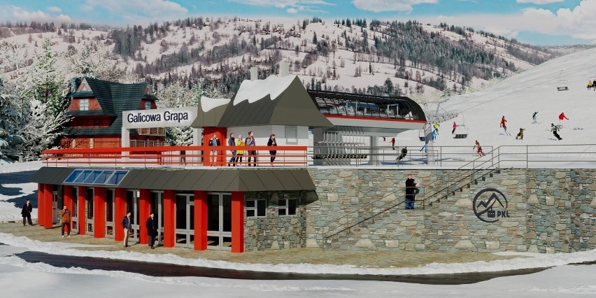 Tak ma wyglądać stacja narciarska na Galicowej Grapie w...