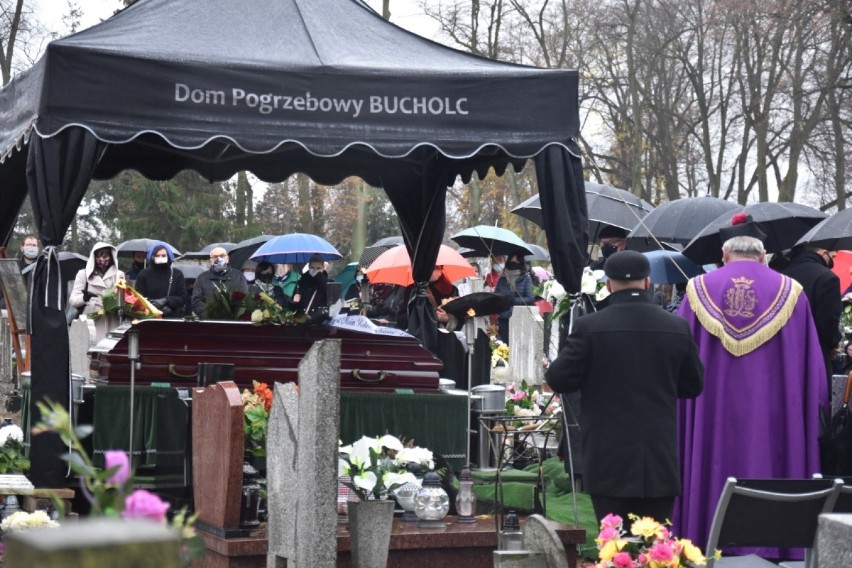 Grzegorz Lewandowski został pochowany na wągrowieckim cmentarzu nowofarnym 
