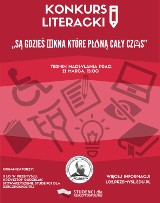 Nasz Patronat. Konkurs literacki pt. "Są gdzieś okna, które płoną cały czas"