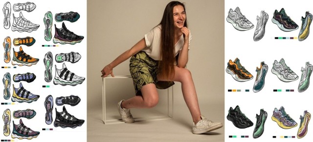 Studentka z Radomia Justyna Torbicka, zdobyła główną nagrodę w konkursie dotyczącym projektowania obuwia, torebek i akcesoriów.