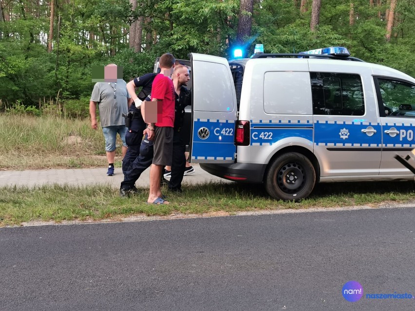 Dachowanie toyoty pod Włocławkiem. Kierowca pijany