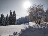 Biała pierzynka otuliła Gorce. Uroczy zimowy spacer z Przełęczy Knurowskiej [ZDJĘCIA]