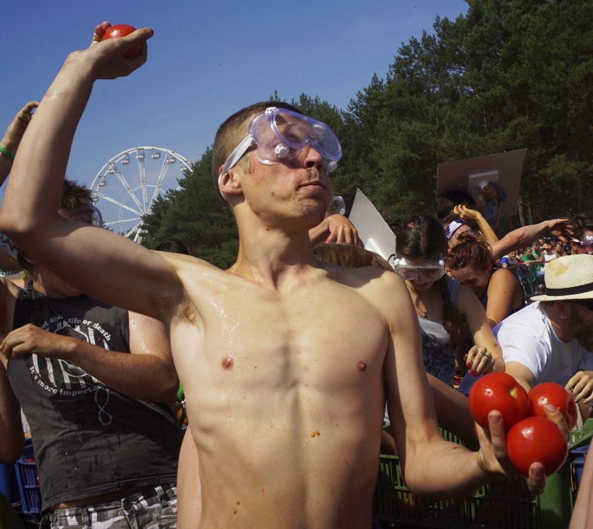 Pomidorowa bitwa na Woodstocku