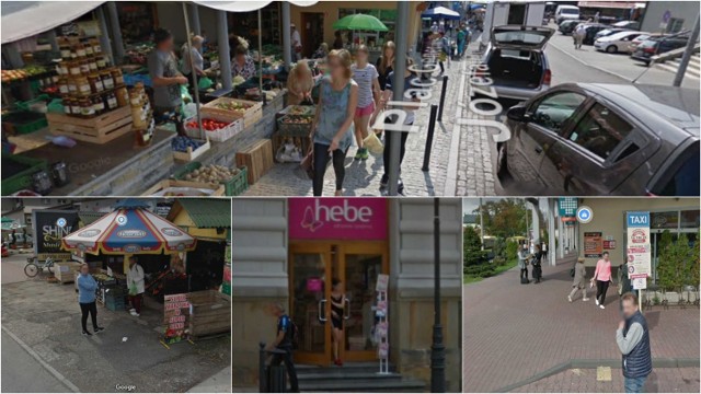 Kamery Google Street View uchwyciły wiele miejsc i osób w Tarnowie