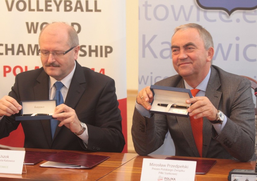 Umowa podpisana: Katowice będą gościć Mistrzostwa Świata w siatkówce w 2014 roku! [ZOBACZ ZDJĘCIA]