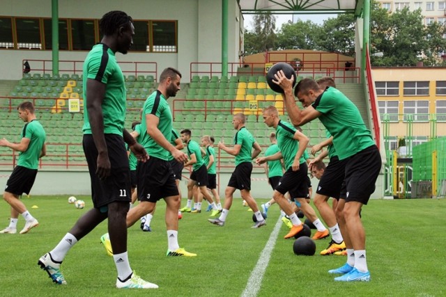 Były piłkarz Widzewa liczy na gola w Bełchatowie