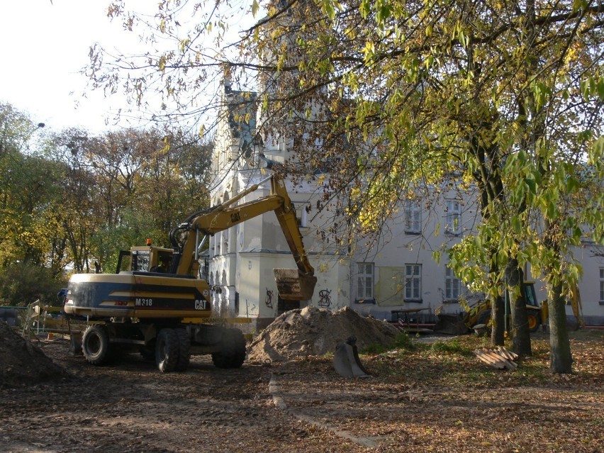 Rewitalizacja parku w Poddębicach