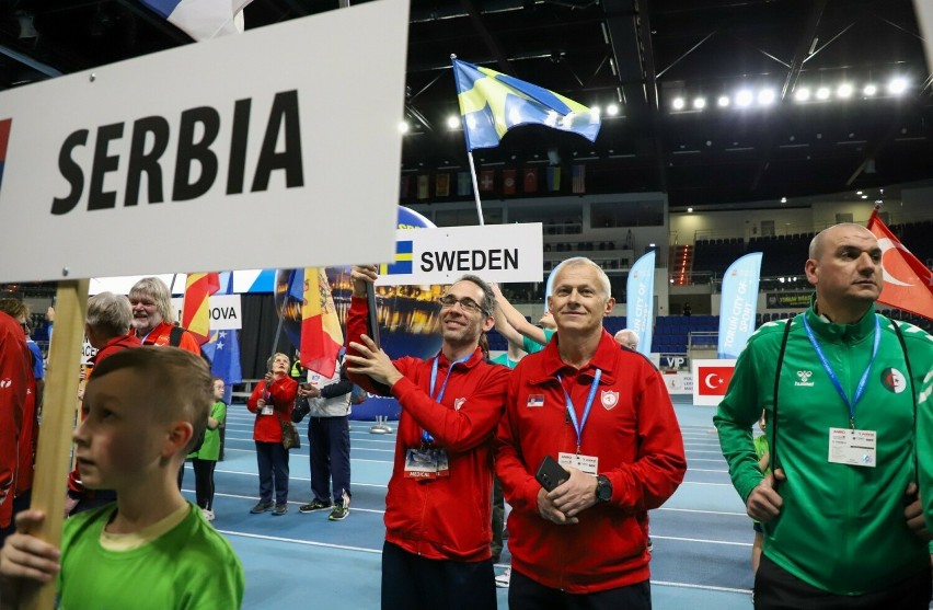 Toruń. Otwarcie Halowych Mistrzostw Europy Masters w Lekkiej Atletyce