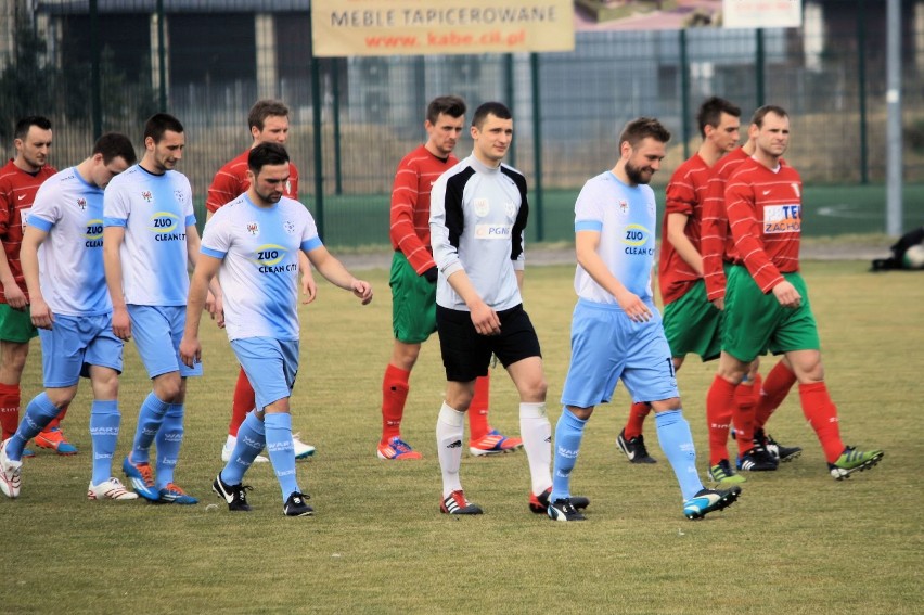 Warta Międzychód - Lechia Kostrzyn 4:1. Fantastyczna inauguracja wiosny! [GALERIA]