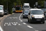 Urzędnicy twierdzą, że to objazdy, a nie buspas, są przyczyną korków [ZDJĘCIA]