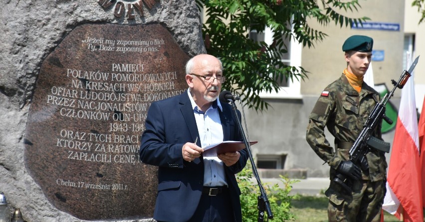 Chełm. Uczcili pamięć pomordowanych Polaków na Wołyniu podczas "krwawej niedzieli". Zobacz zdjęcia