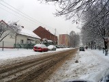 Atak zimy: Stan dróg w Gliwicach [17-19 stycznia 2012]