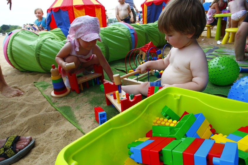 Plaża miejska w Poznaniu - Mnóstwo atrakcji dla najmłodszych