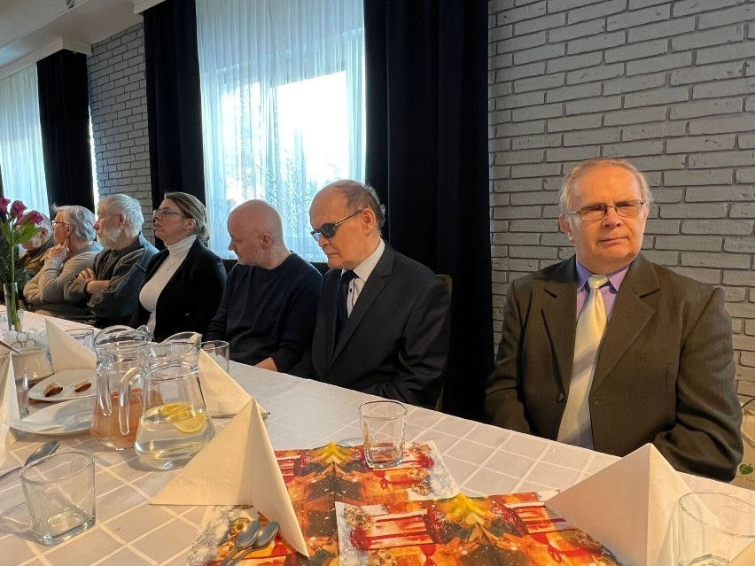 Spotkanie świąteczne złotowskiego oddziału Polskiego Związku Niewidomych