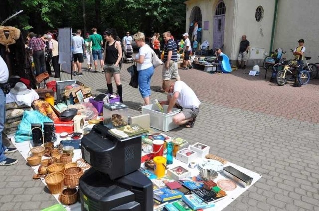 Ubiegłoroczna wyprzedaż garażowa w Bielsku-Białej.