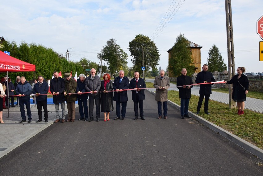 Otwarcie drogi w Nowej Pawłówce w gminie Przerośl