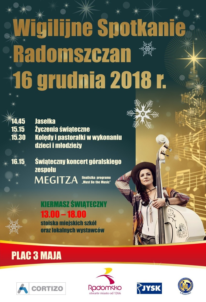 Wigilia Radomsko 2018: Wigilijne Spotkanie Radomszczan już 16 grudnia