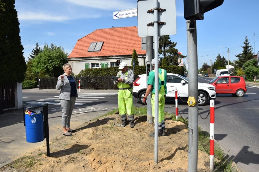 Zamontowano sekundniki na sygnalizacji świetlnej na skrzyżowaniu Strzelecka-Ledóchowskiego 