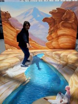 Niezwykłe malunki 3D. Artysta spod Krakowa zachwyca w Dubaju