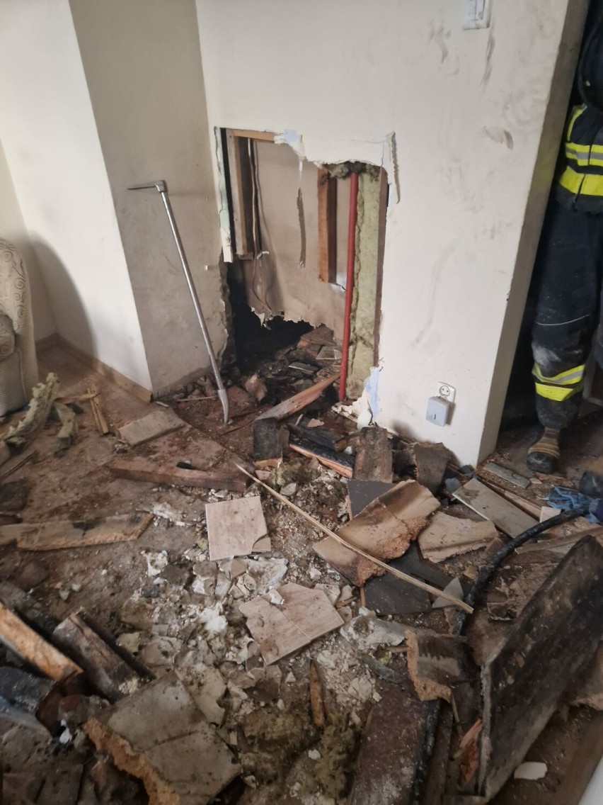 Czujka dymu uratowała życie mieszkańcom jednego z bloków w Augustowie 