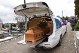 Pogrzeb 33 -letniego Piotra ze Zduńskiej Woli, ofiary zabójstwa w loftach w Łodzi