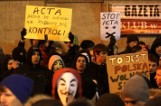 Trójmiasto: Pikieta przed Urzędem Wojewódzkim w Gdańsku przeciwko ACTA