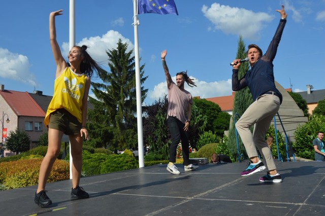 Earth Festival Uniejów 2018. Rynek - Nauka Tańca dla Ziemi