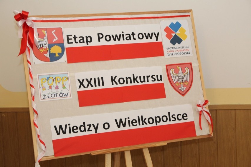 XXIII powiatowy etap Konkursu Wiedzy o Wielkopolsce w POPP Złotów