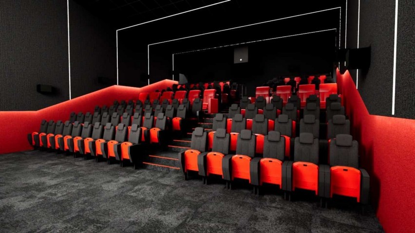 Nowe kino powstanie w Sieradzu. Miłośnicy filmu dostaną do dyspozycji cztery komfortowe sale. Kiedy pierwsze seanse? (zdjęcia)