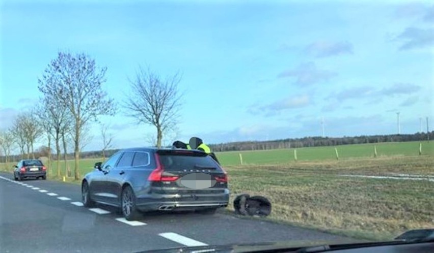 Przechwycone przez policję Volvo