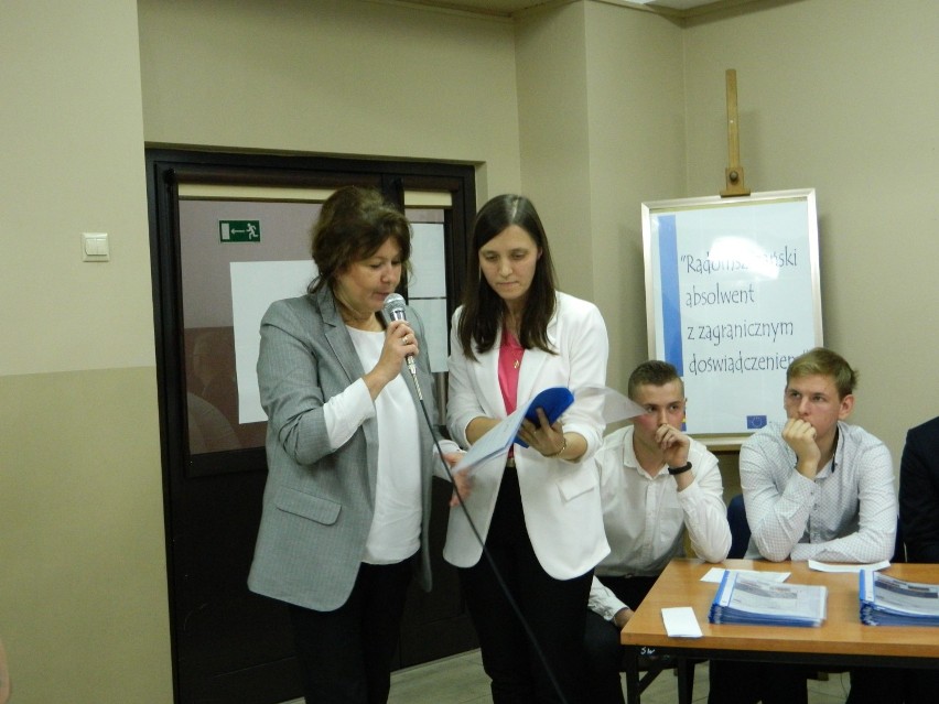 Podsumowanie międzynarodowego projektu w ZSP 1 w Radomsku