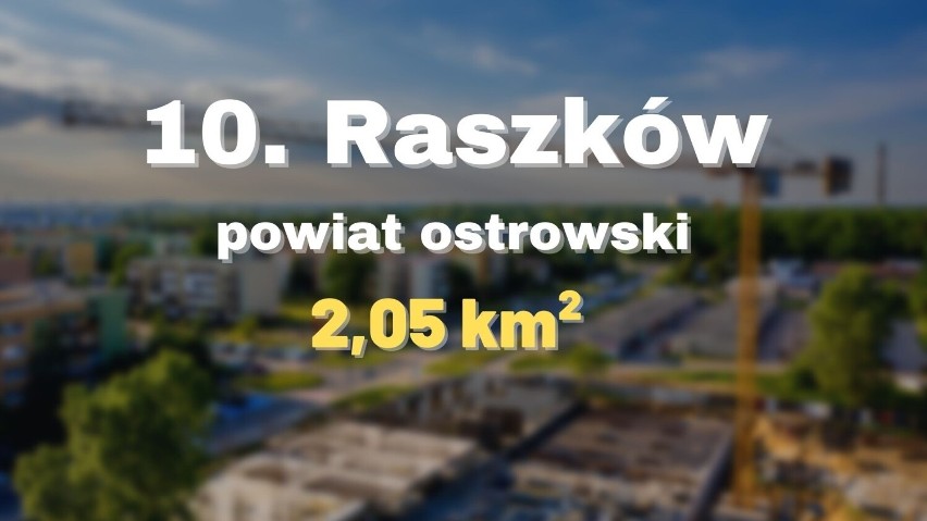 Oto najmniejsze miasta w Wielkopolsce! Niektóre są mniejsze...