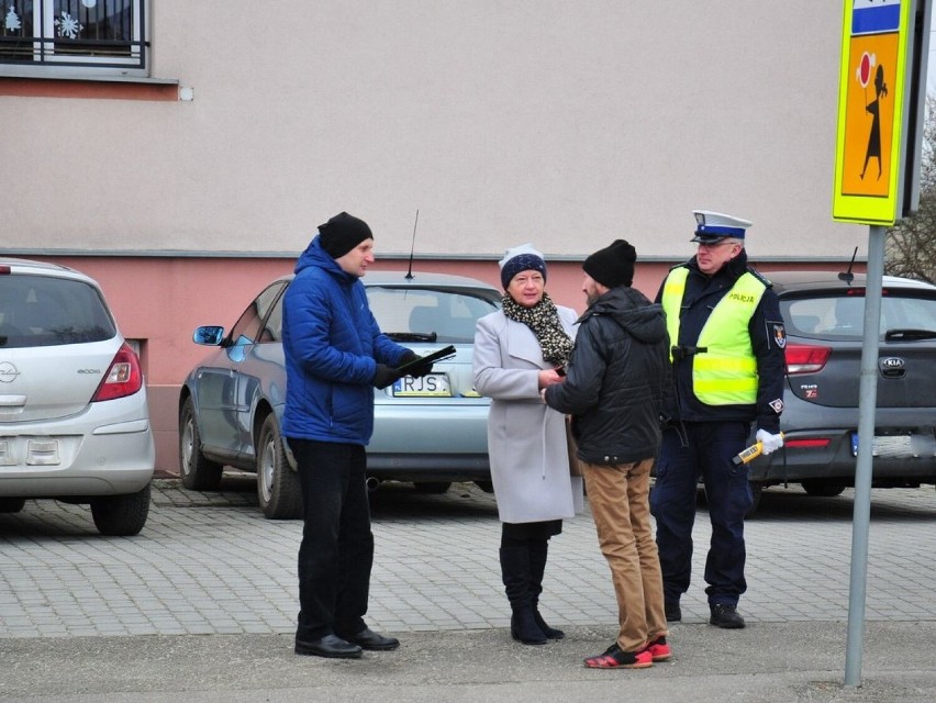 Bezpieczeństwo pieszych. Akcja profilaktyczna w Nowym Żmigrodzie