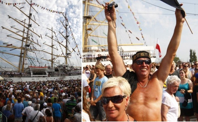 Finał regat The Tall Ships Races 2013 w Szczecinie. Drugi dzień i 400 tys. osób!