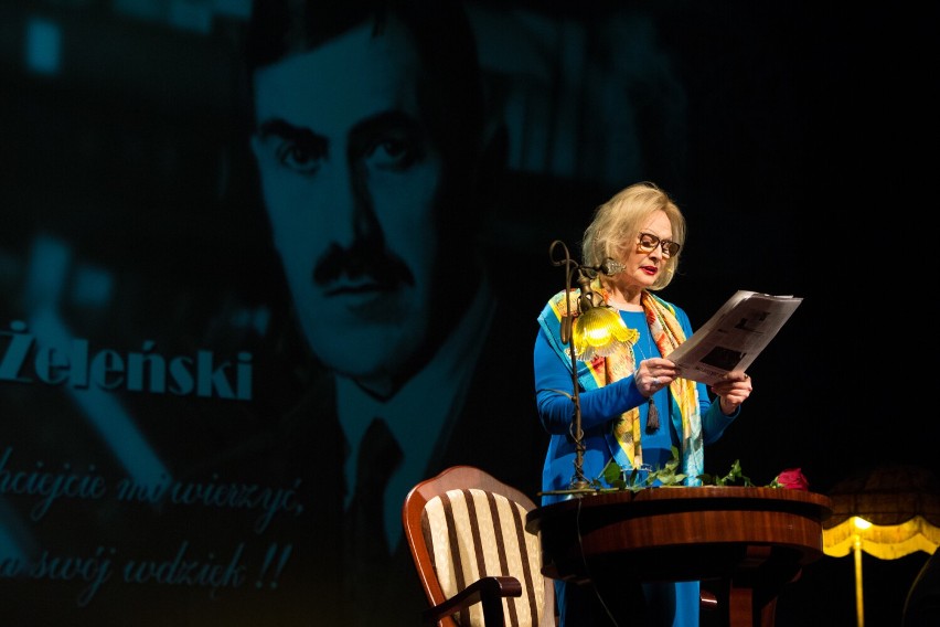 Znakomita aktorka Grażyna Barszczewska była gościem w Salonie Poezji i Literatury. To był piękny wieczór w Konińskim Domu Kultury
