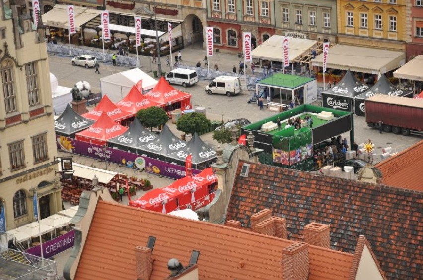 Strefa Kibica Euro 2012 na wrocławskim Rynku