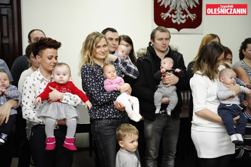 Powitanie dzieci z gminy Oleśnica