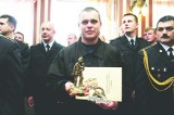 Tczew. Awanse i nagrody dla strażaków pod okiem św. Floriana