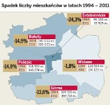 Coraz mniej łodzian w Łodzi