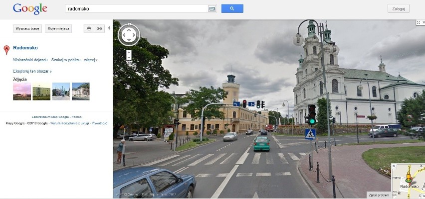 Radomsko na Google Street View. Idź na wirtualny spacer!