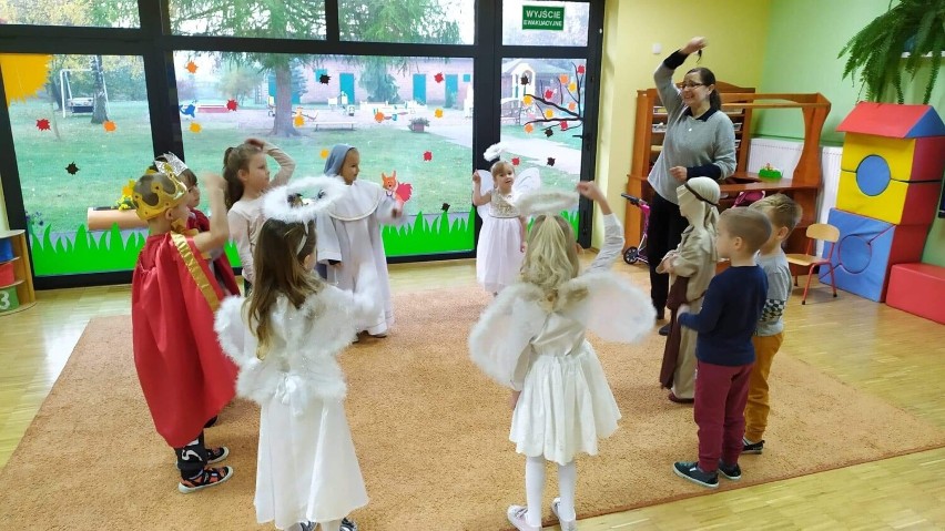 "Bal Wszystkich Świętych" w przedszkolu w Ochraniewie